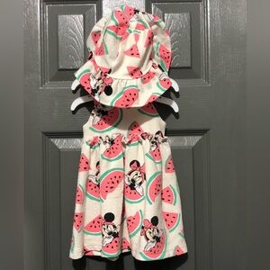 Disney Minnie Mouse Baby Girl Dress Size 3/6 Months Dress